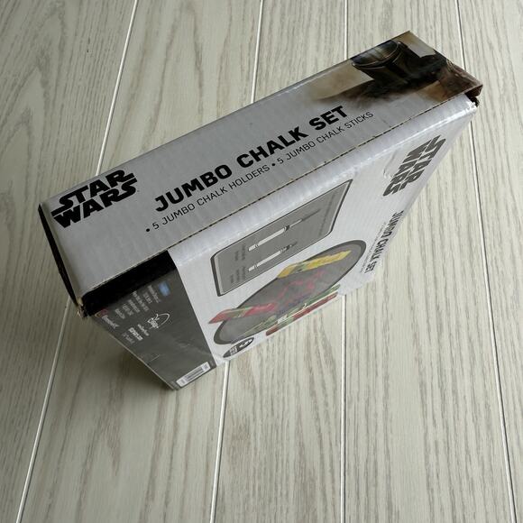 Star Wars Jumbo Chalk Truck Set – 5 Jumbo Chalks + Holders - Picture 3 of 6